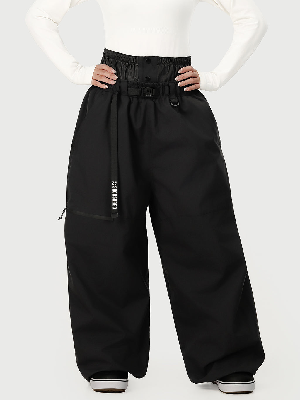 Urban Storm Damen-Skihose, robust, funktionsfreundlich, Freestyle, locker geschnitten