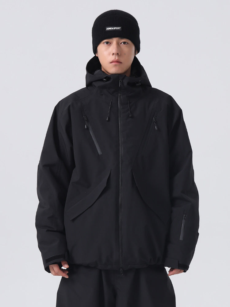 Searipe Unisex CoreBuild Allwetter-Schneejacke für Herren, locker geschnitten