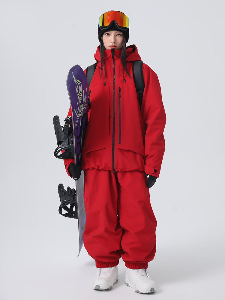 Searipe Unisex Ridge Master All-Conditions Baggy Schneeanzug für Damen und Herren