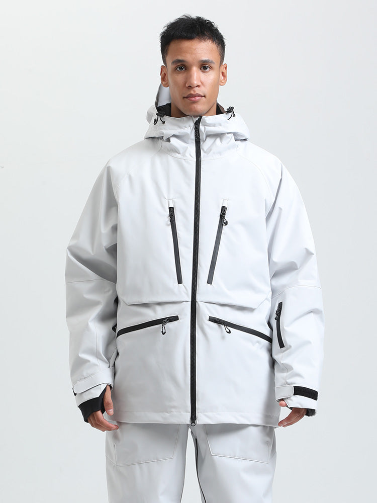 Gsou Herren-Snow Durable Mountain Pro All Function Cargo-Schneejacke