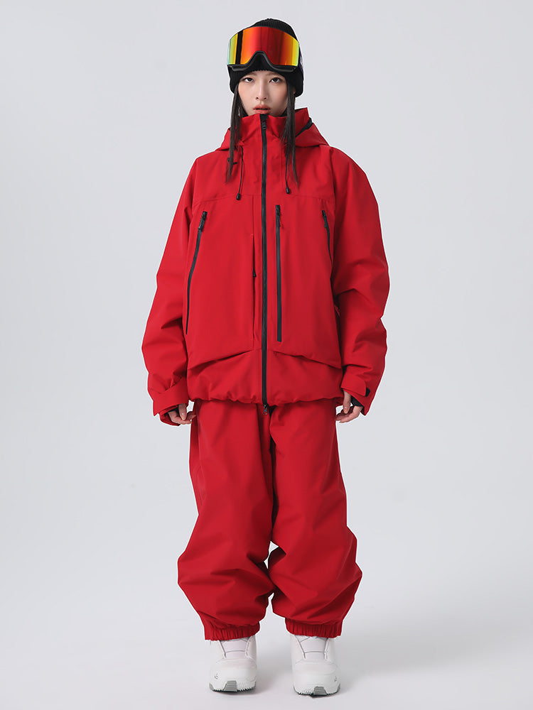 Searipe Unisex Ridge Master All-Conditions Baggy Schneeanzug für Damen und Herren