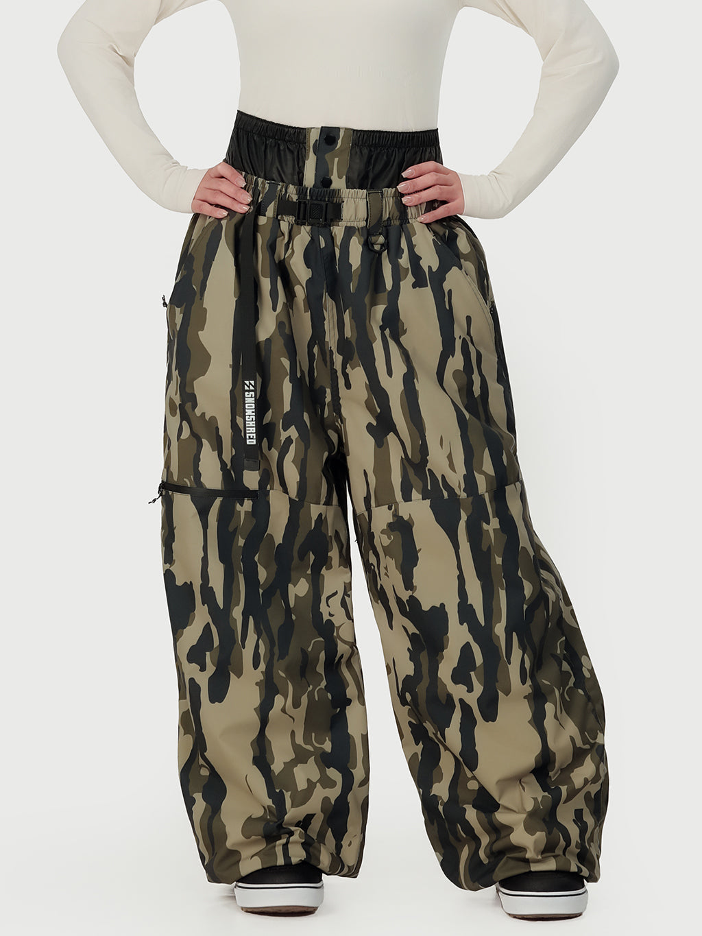 Urban Storm Damen-Skihose, robust, funktionsfreundlich, Freestyle, locker geschnitten