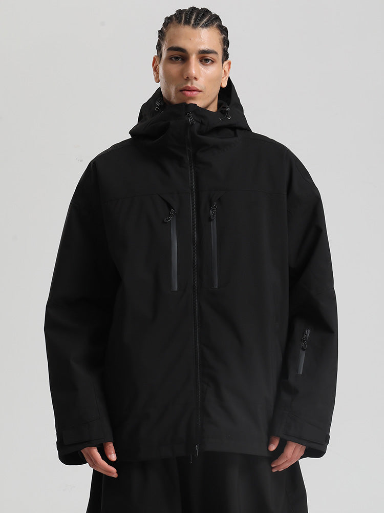 Gsou Snow Herren-Schneejacke, strapazierfähig, Mountain Pro, isoliert, winddicht