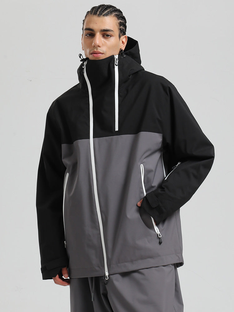 Gsou Snow HyperDrive All-Season Color Block Mountain Cargo Snow Jacket für Herren