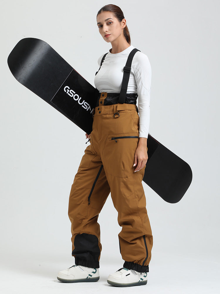Gsou Damen-Skihose, robust, Bergprofi, Allzweck-Cargo-Schneehose