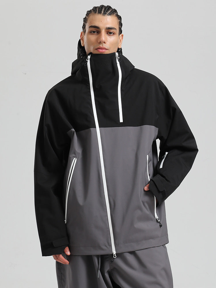 Gsou Snow HyperDrive All-Season Color Block Mountain Cargo Snow Jacket für Herren