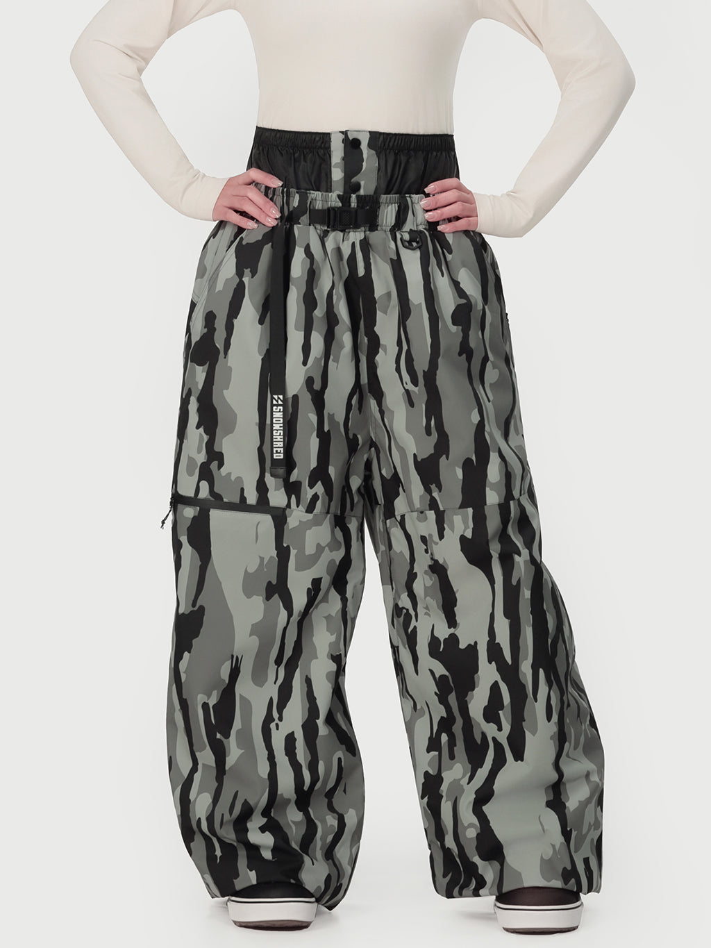 Urban Storm Damen-Skihose, robust, funktionsfreundlich, Freestyle, locker geschnitten