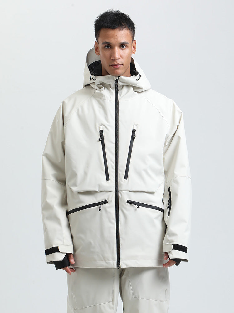 Gsou Herren-Snow Durable Mountain Pro All Function Cargo-Schneejacke