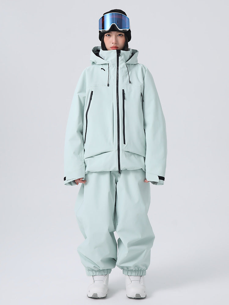 Searipe Unisex Ridge Master All-Conditions Baggy Schneeanzug für Damen und Herren