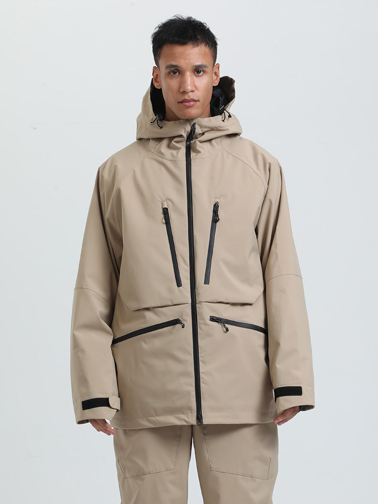 Gsou Herren-Snow Durable Mountain Pro All Function Cargo-Schneejacke