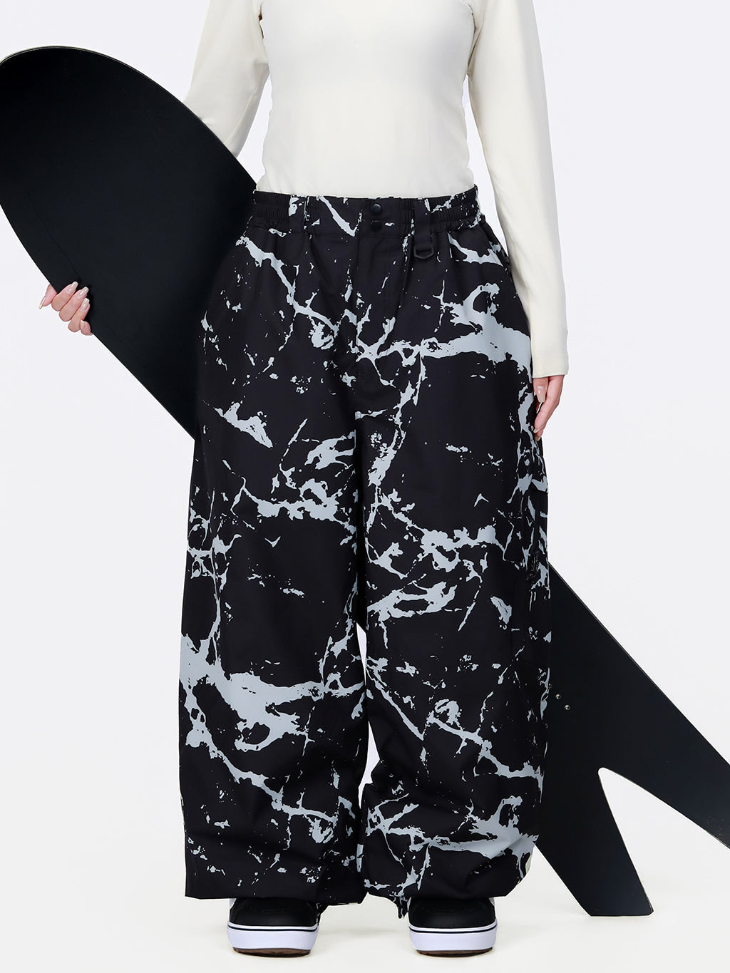 Urban Vibe Damen-Skihose, strapazierfähig, vielseitig, Freestyle, Baggy-Stil