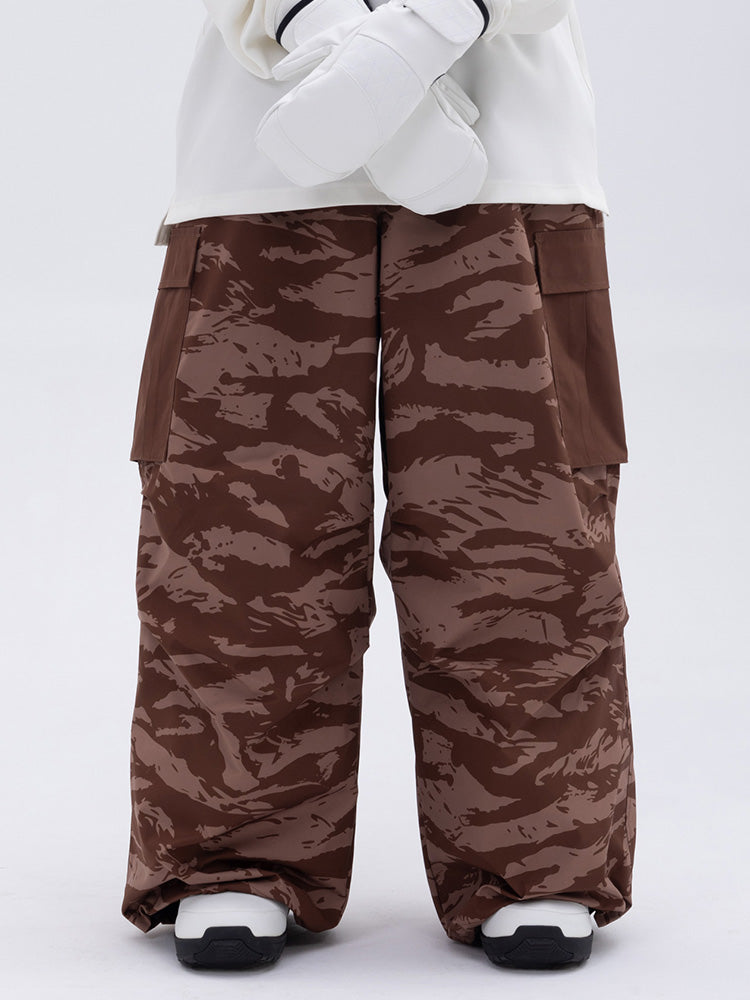 Mountain Chill Freestyle Prime Baggy Camo Snowboardhose für Damen