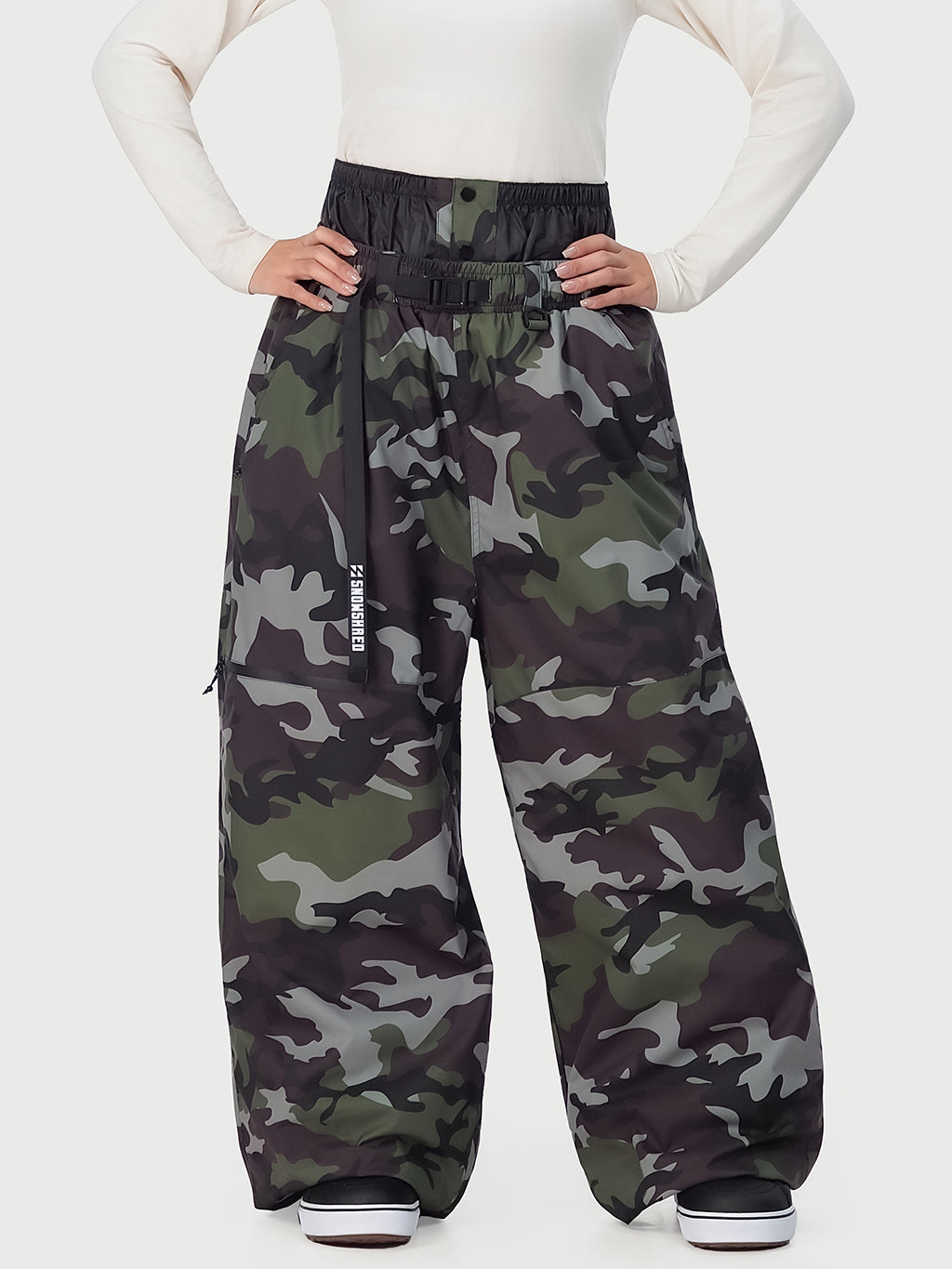 Urban Storm Damen-Skihose, robust, funktionsfreundlich, Freestyle, locker geschnitten
