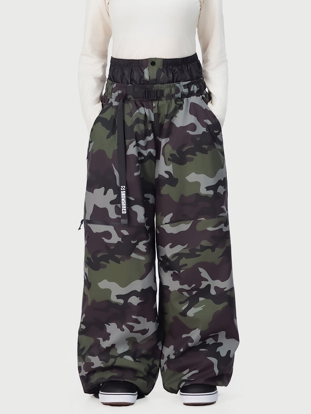 Urban Storm Damen-Skihose, robust, funktionsfreundlich, Freestyle, locker geschnitten