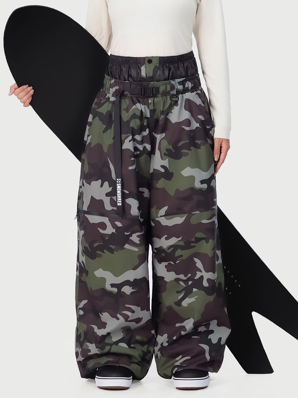 Urban Storm Damen-Skihose, robust, funktionsfreundlich, Freestyle, locker geschnitten