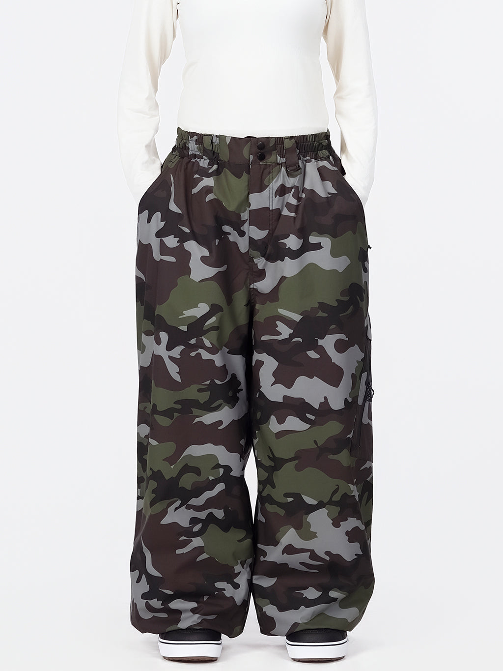 Urban Vibe Damen-Skihose, strapazierfähig, vielseitig, Freestyle, Baggy-Stil