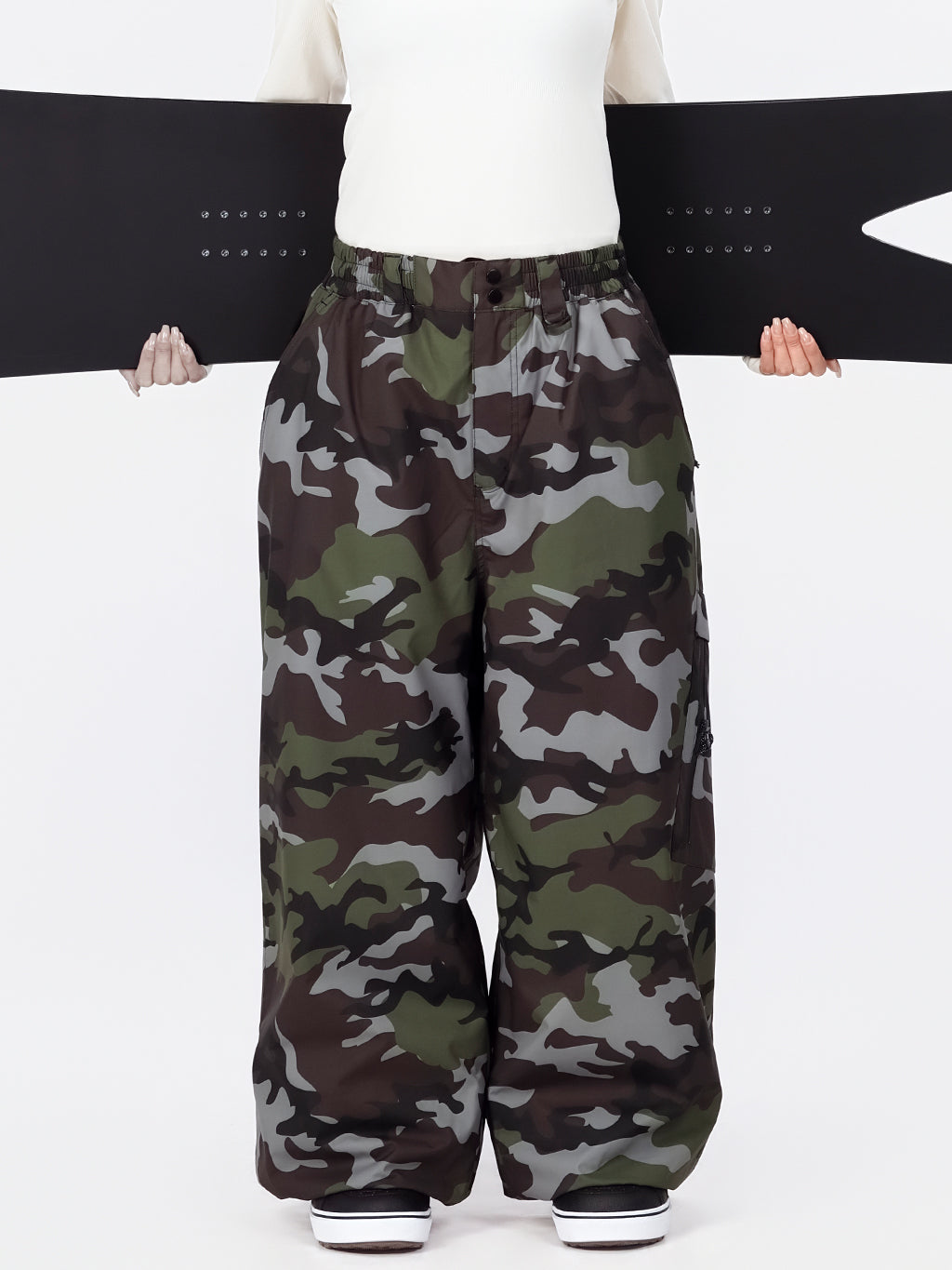 Urban Vibe Damen-Skihose, strapazierfähig, vielseitig, Freestyle, Baggy-Stil