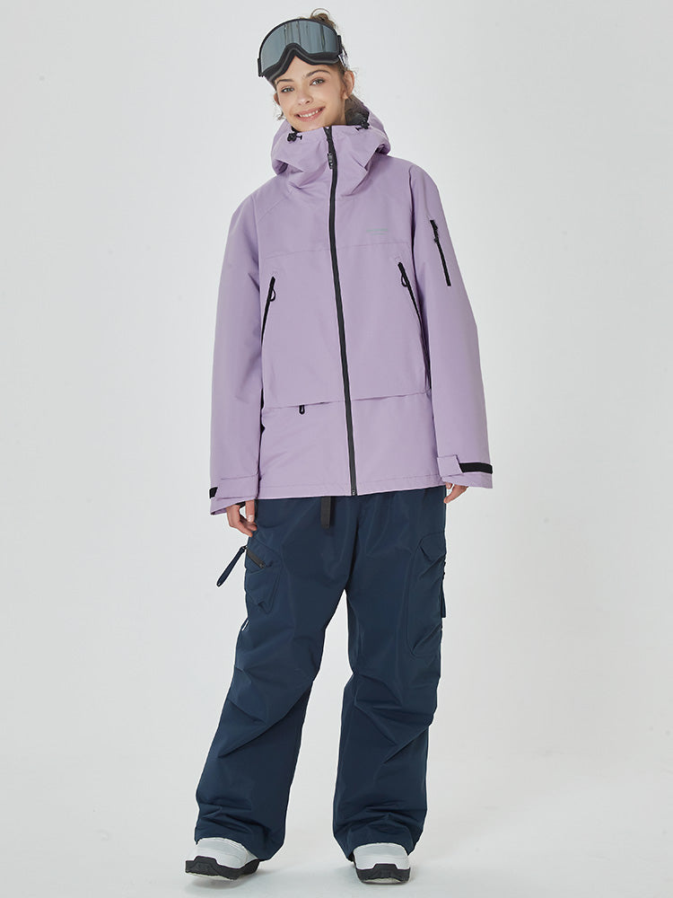 Mountain Breaker Damen-Skianzug, Thermo-Winterjacke und -hose