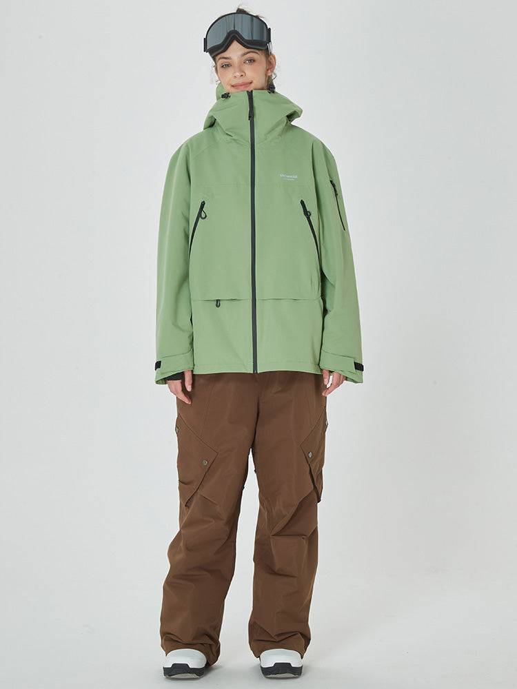 Mountain Breaker Anorakjacke für Damen mit passender Cargo-Snowboardhose