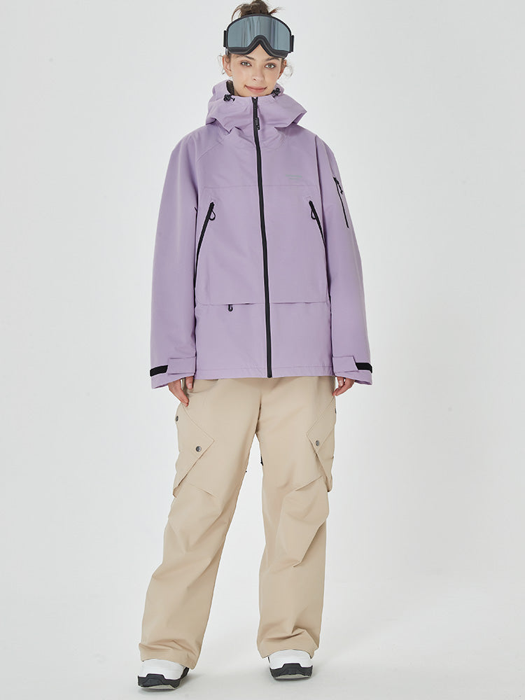 Mountain Breaker Anorakjacke für Damen mit passender Cargo-Snowboardhose
