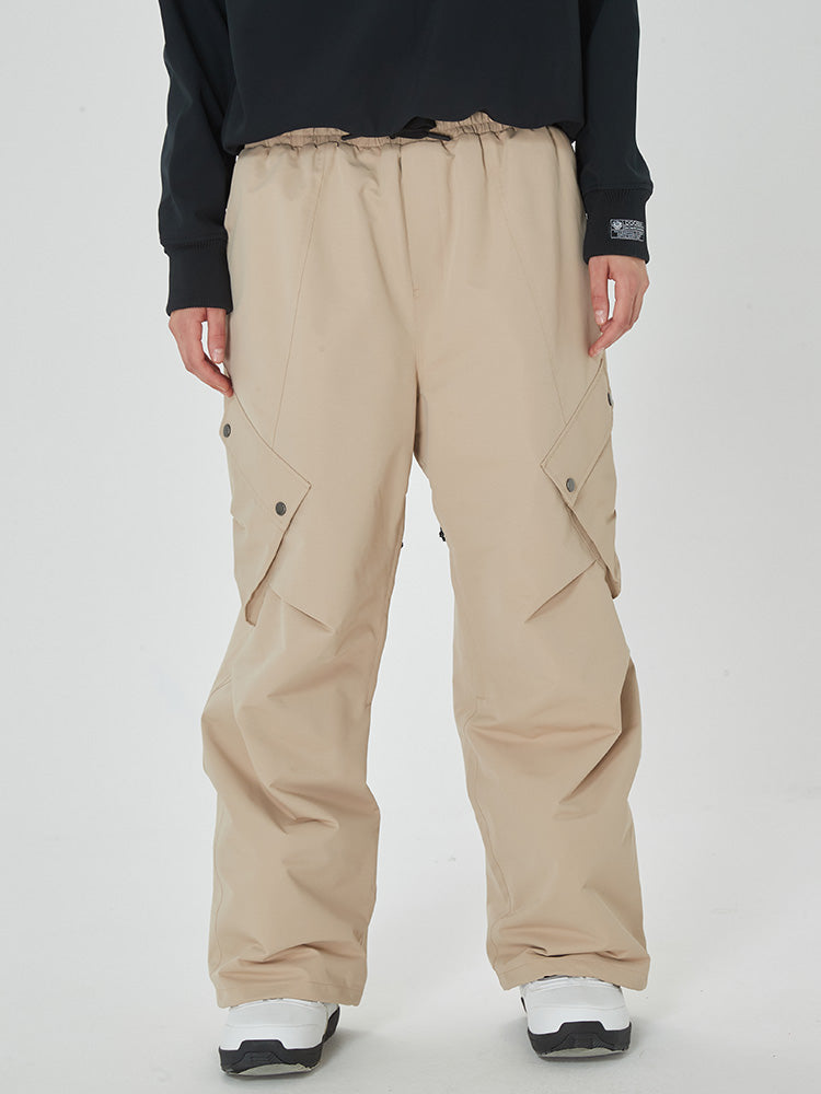 Damen-Schneehose Mountain Chill Swag mit Cargotaschen und lockerem Sitz