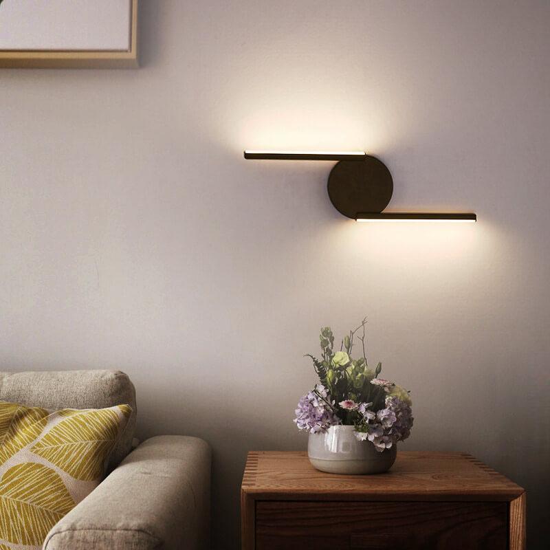 Luvano LED Wandleuchte Bogen minimalistisch