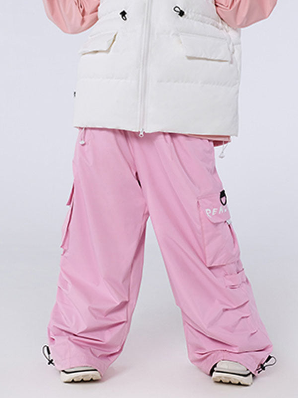 RenChill SlopeStyle Cargo Baggy Schneehose für Damen