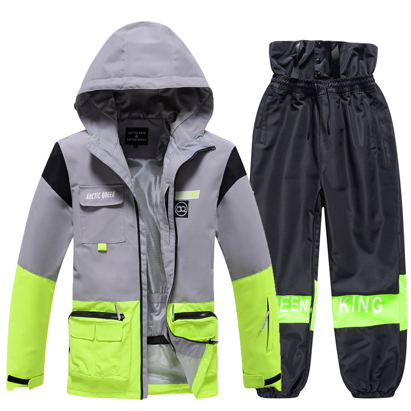 Arctic King Winter Sport Freestyle Schneejacke und -hose für Herren (Set)