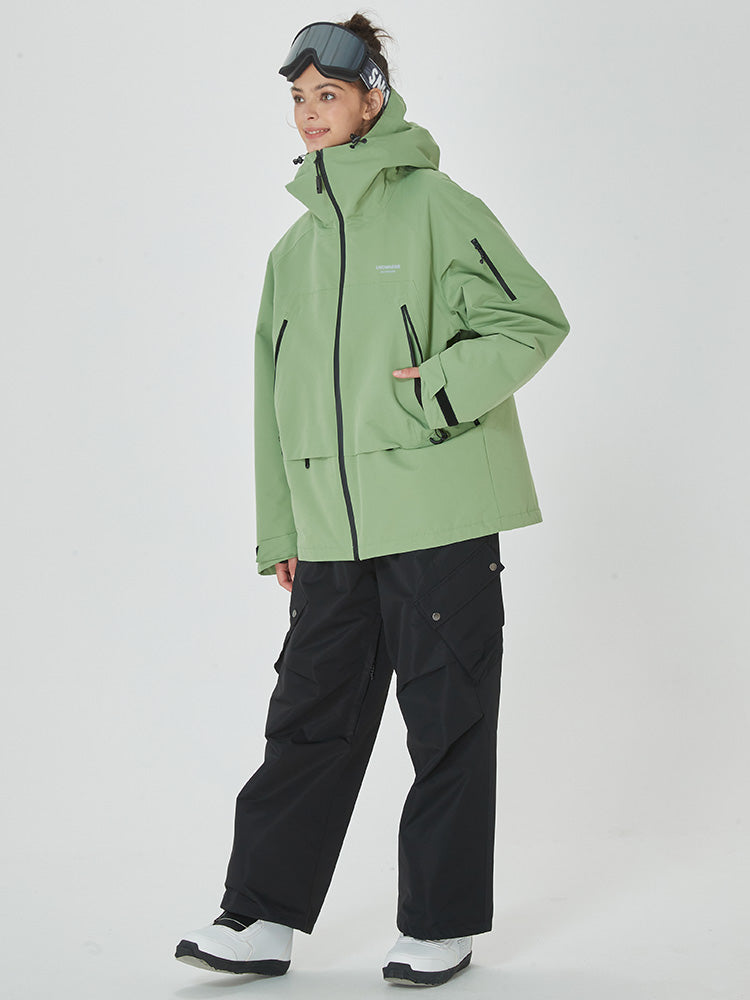 Mountain Breaker Anorakjacke für Damen mit passender Cargo-Snowboardhose