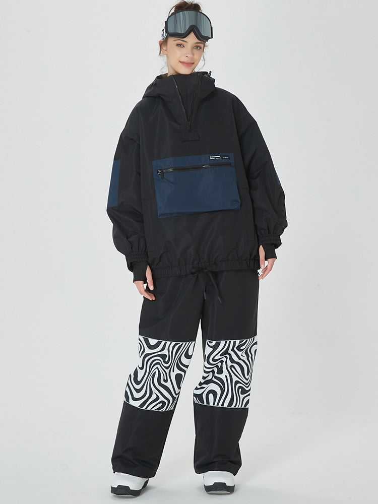 Damen Winter Baggy Snowboardanzug Prime Bomber Schneejacke & Hose