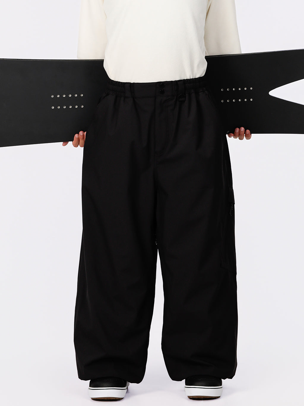 Urban Vibe Herren Strapazierfähige Allzweck-Freestyle-Schneehose im Baggy-Stil