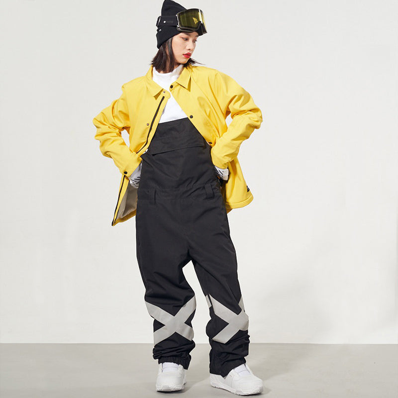 Doorek Superb Unisex Neon Glimmer Schneelatzhose für Damen und Herren