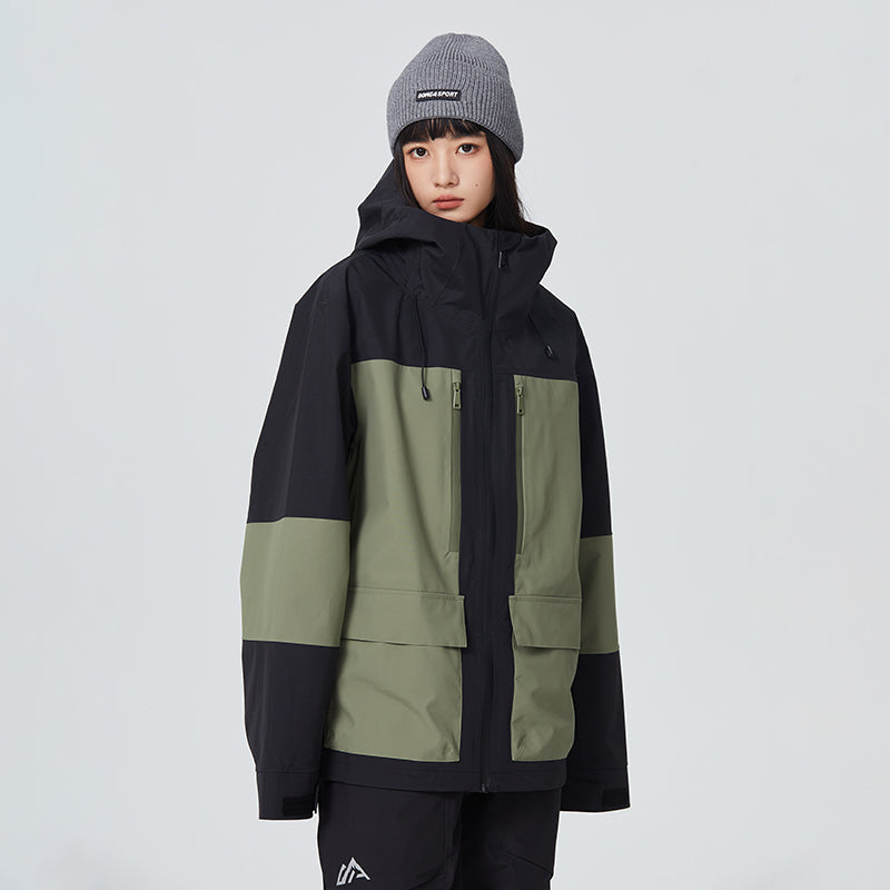 Searipe SnowBound Color Block Mountain Snowboardjacke für Herren