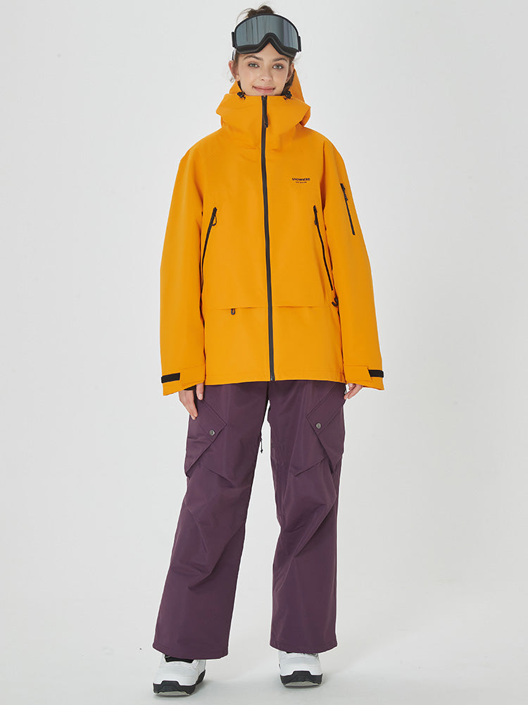 Mountain Breaker Anorakjacke für Damen mit passender Cargo-Snowboardhose