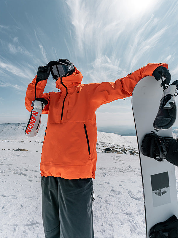 Nandn Snow Ace 3L wasserdichte Winter-Snowboardjacke für Damen