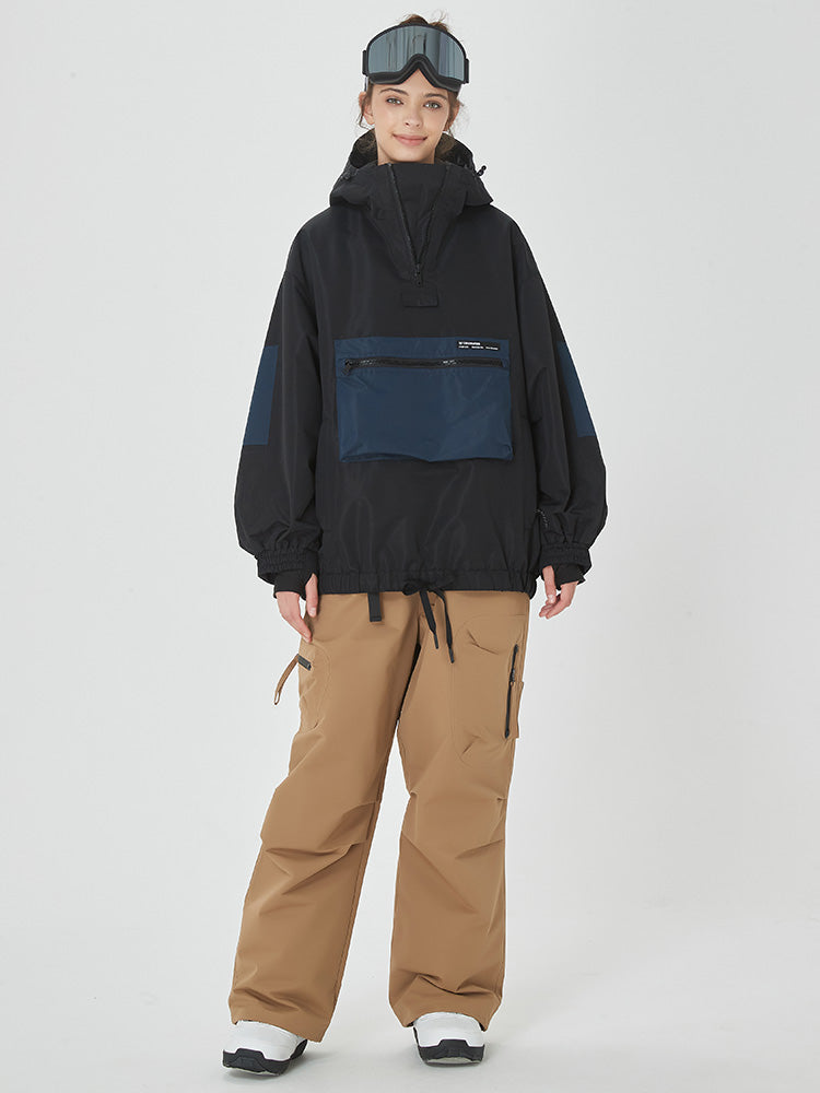 Damen Winter Bomber Schneeanzug Prime Baggy Snowboardjacke & Hose