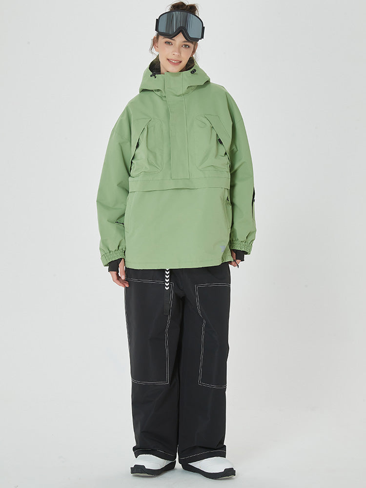 Damen-Mountain-Freerider-Freestyle-Snowboardanzug Anorak Snowboardjacke & -hose
