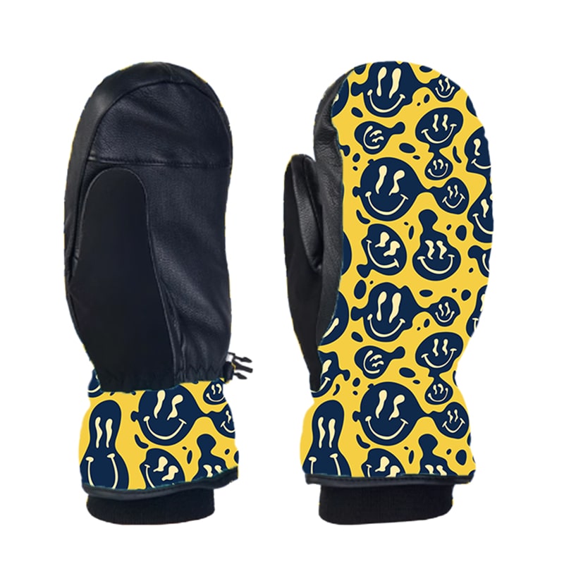 ChillVibe Grafik-Snowboardhandschuhe für Damen