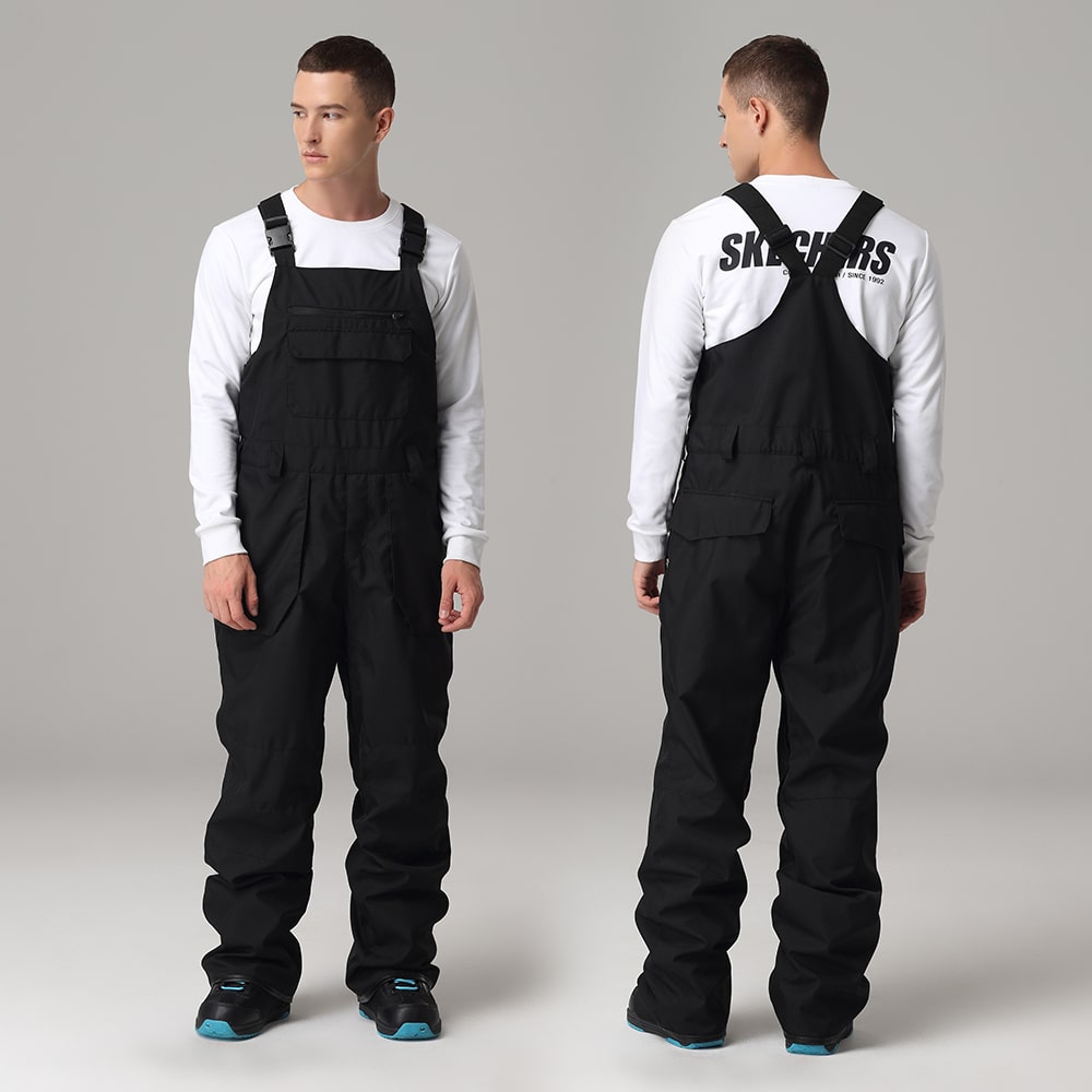 Searipe Mountain Terry Winter-Schneehose für Herren, Latzhose zum Snowboarden