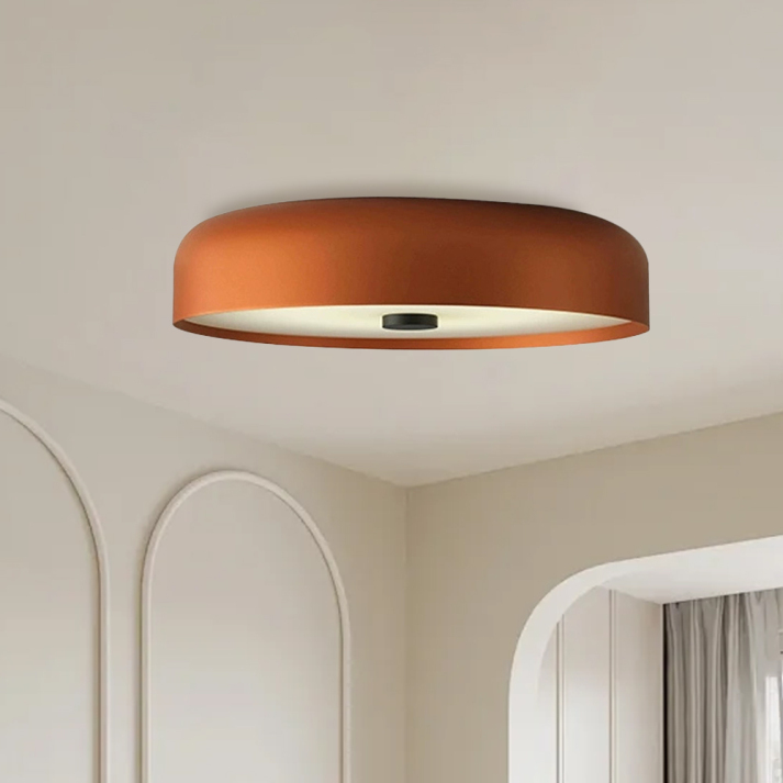 Luvano Deckenleuchte Retro Nordic LED flach