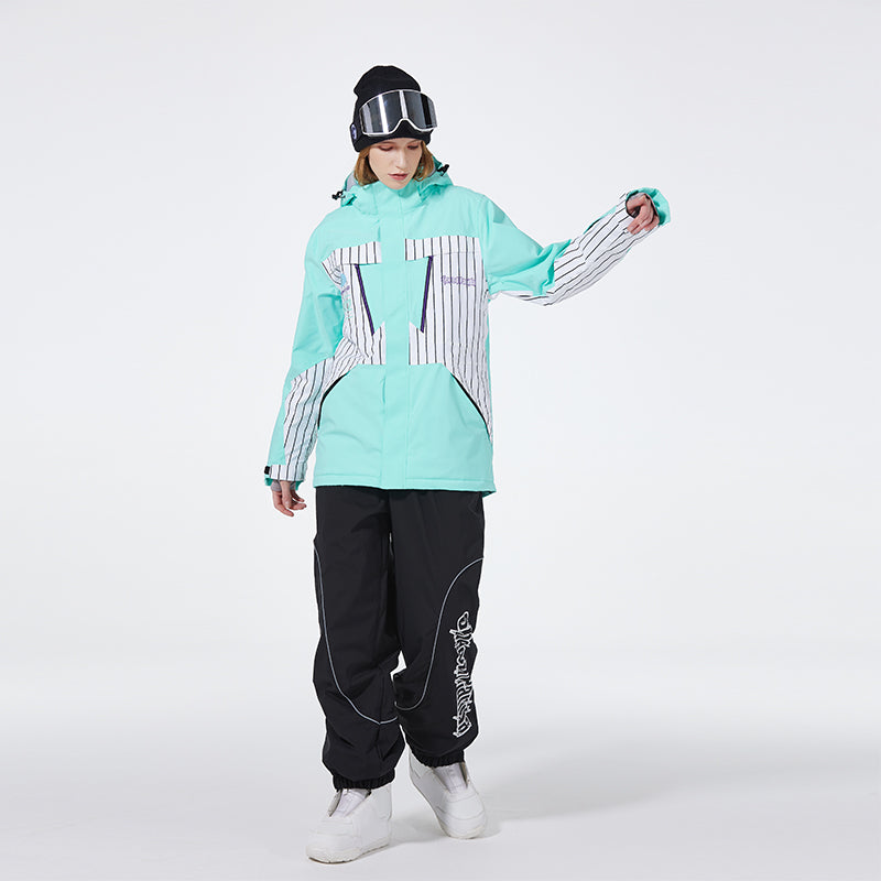 SpeedPanda Mountain Unisex Alpine Avalanche Flare Expedition Schneeanzug für Damen und Herren