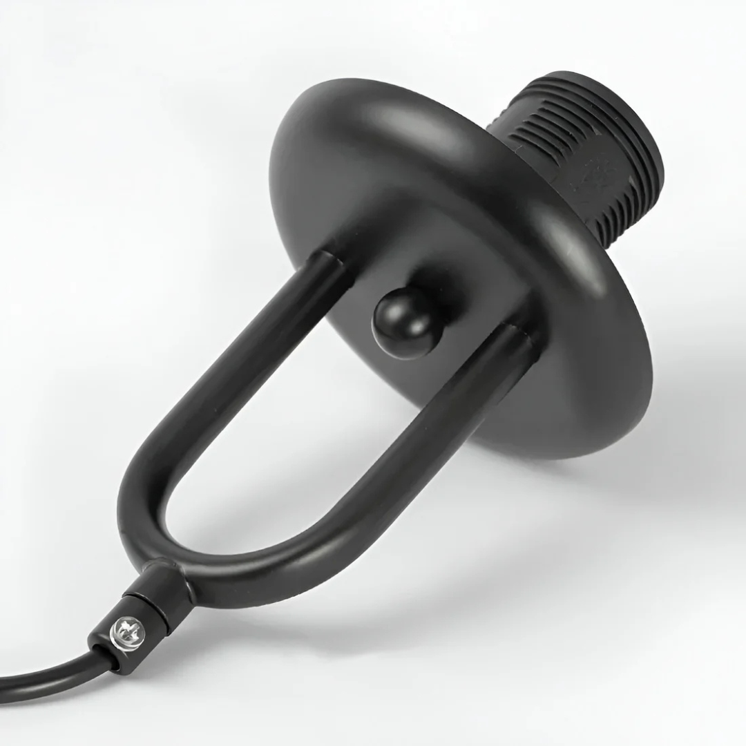 Luvano Mireta Pendelleuchte Buntglas Retro