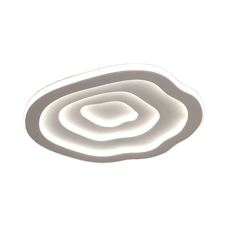 Luvano Ripple LED Deckenleuchte Wellen flach