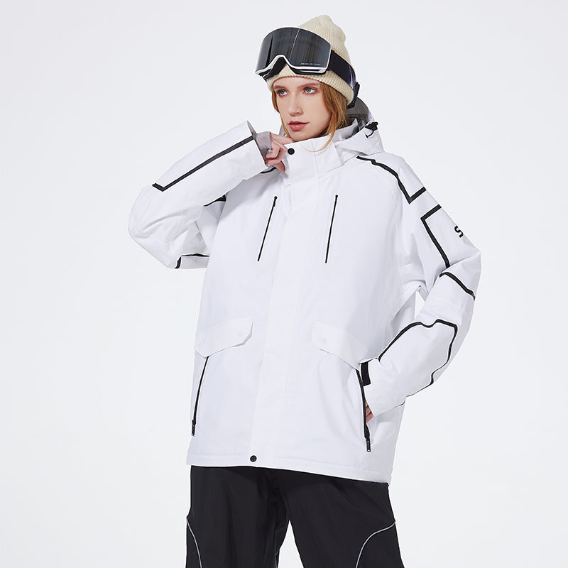 SpeedPanda Mountain Unisex SnowElite Adventure Schneejacke für Damen und Herren