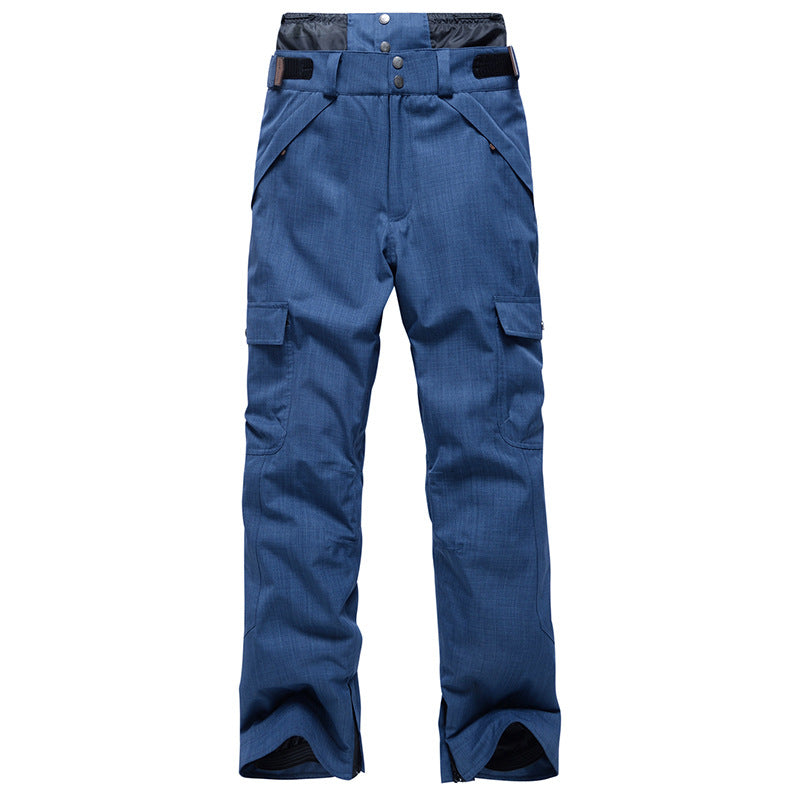 Herren Snow Copper Isolierte Wasserdichte Winter-Snowboard- und Ski-Latzhose
