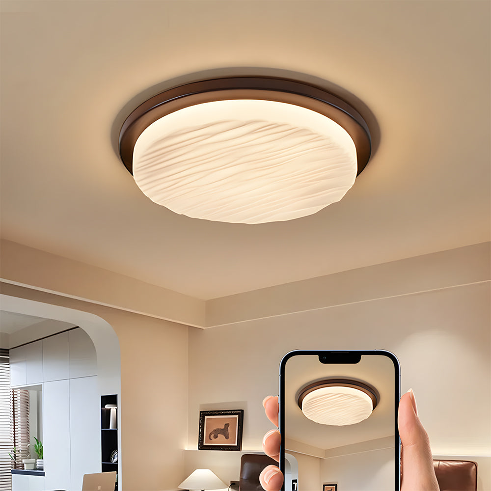 Luvano LED Deckenleuchte Art Deco Vintage elegant