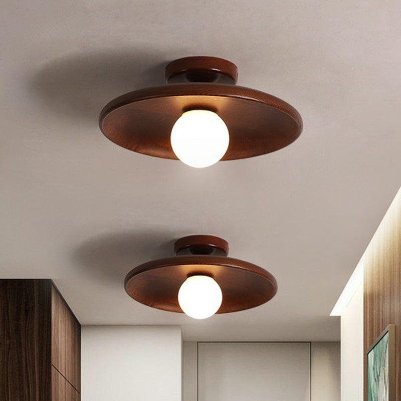 Luvano Deckenleuchte Holz minimalistisch Aufbau