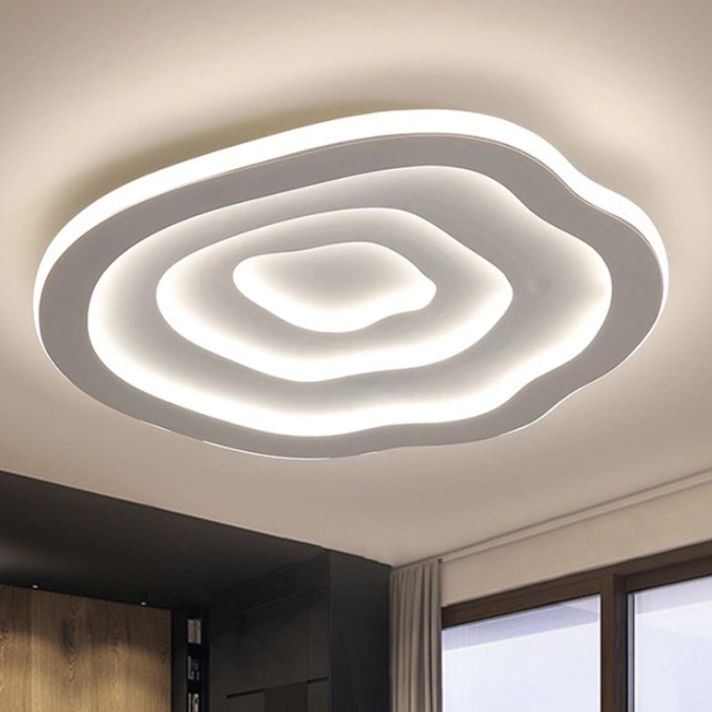 Luvano Ripple LED Deckenleuchte Wellen flach