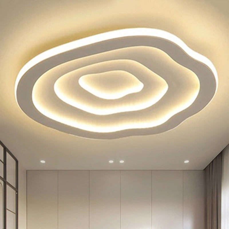 Luvano Ripple LED Deckenleuchte Wellen flach
