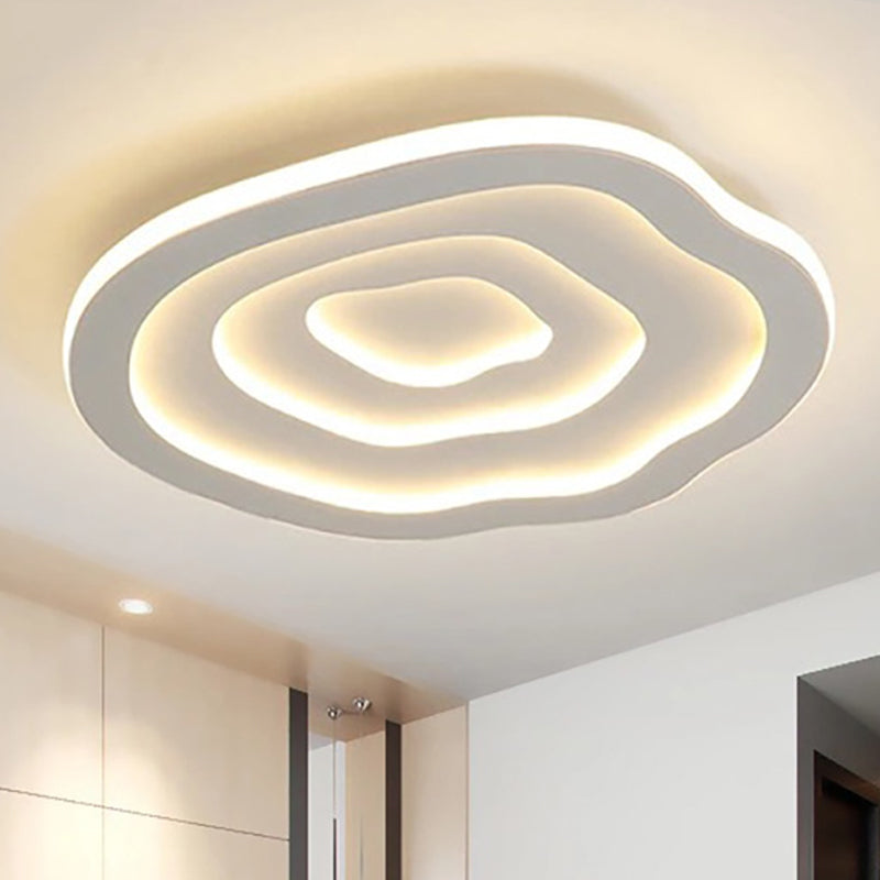 Luvano Ripple LED Deckenleuchte Wellen flach